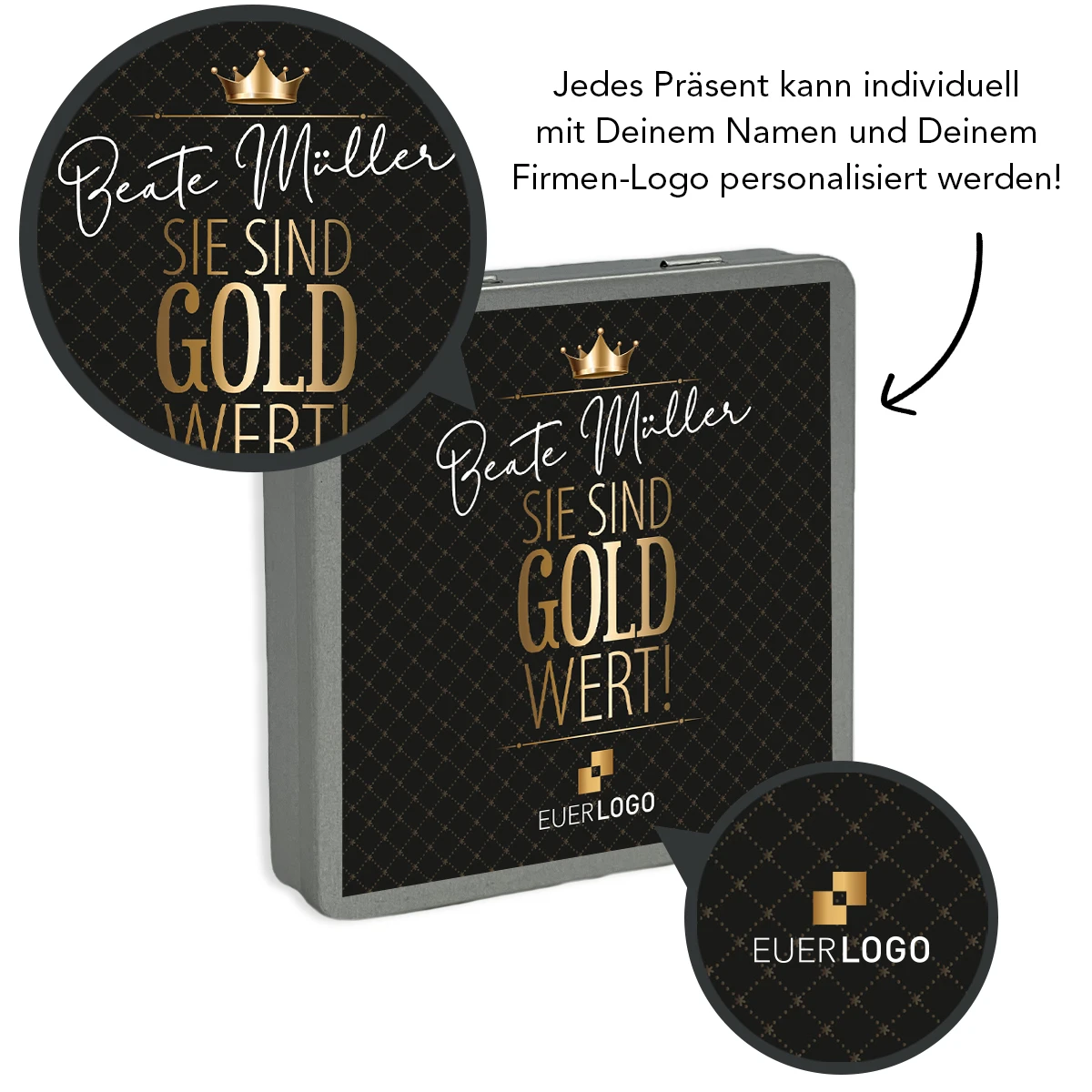 Sie Sind Gold Wert - Ritter SPORT Dose – Bild 4