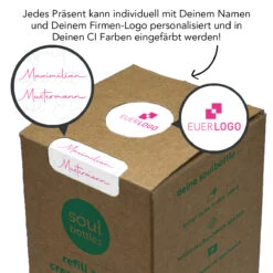 Trinkflasche Soulbottle "wertVOLL" -KleineGeschen Geschaft montage soulbottle Lupe 2 88990