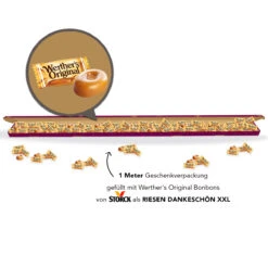 Riesen Dankeschön XXL - Werther´s Original -KleineGeschen Geschaft montage werthers riesen dankeschoen XXL offen 83908o99kecD9KGm9R