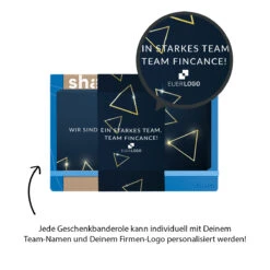 Geschenkset "Wir Sind Ein Starkes Team" -KleineGeschen Geschaft montage zsm gross Share Notizbuch 1200x1200 Lupe 93838