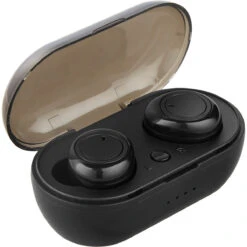 Bluetooth-Earbuds Mit Ladeschale Schwarz -KleineGeschen Geschaft nm526 01GkiNxgY609MXc