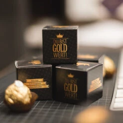 Du Bist Gold Wert Würfel - Rocher Christmas