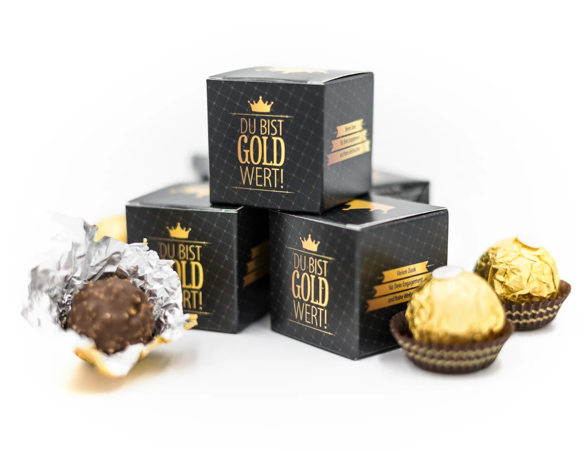 Du Bist Gold Wert Würfel - Rocher Christmas 6 Du Bist Gold Wert Würfel - Rocher Christmas – Bild 6