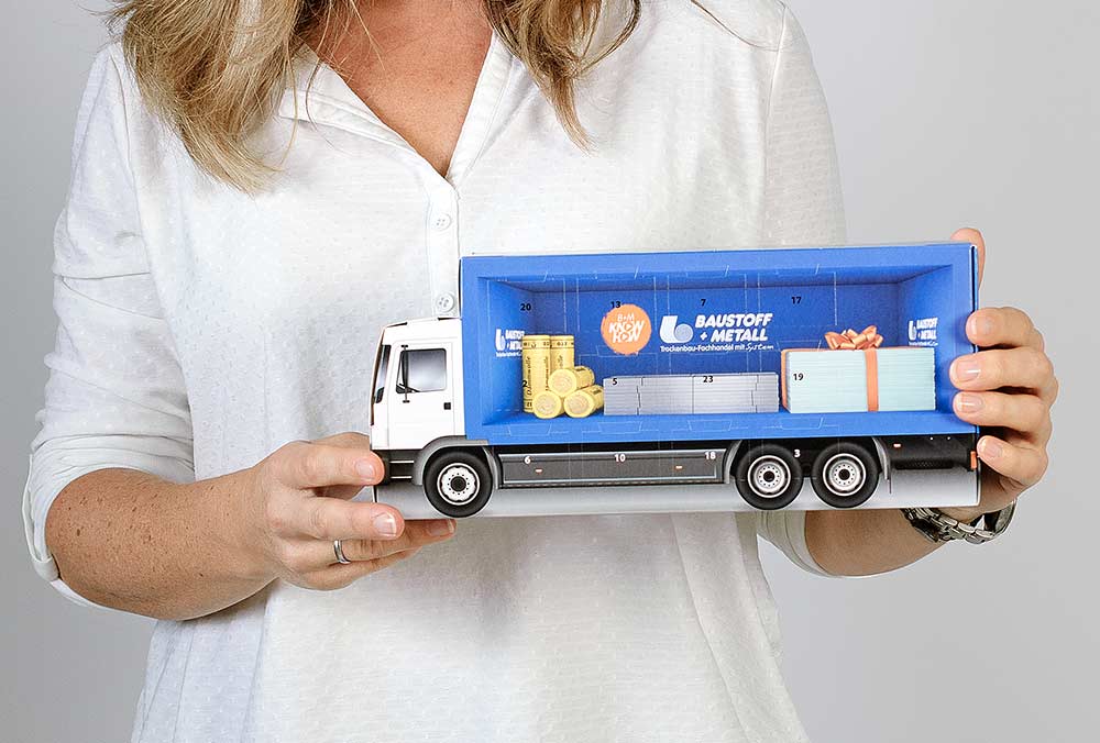 KleineGeschen Geschaft -KleineGeschen Geschaft personalisierbare adventskalender lkw mit werbedruck juerg siegrist ag schweiz